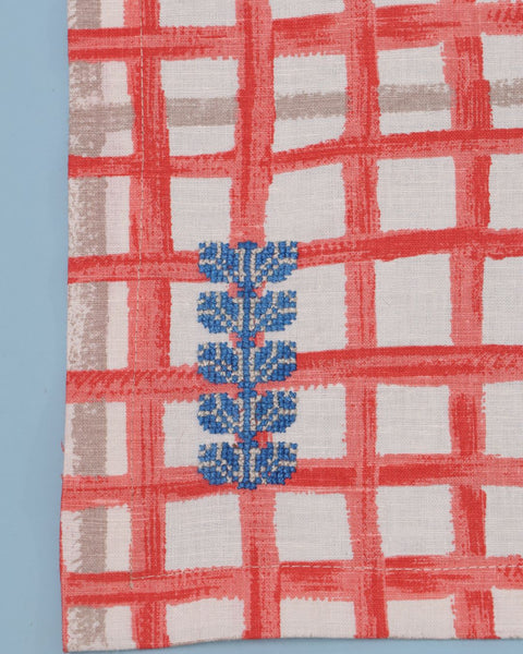 Embroidered Dining Mat- Irq Al Nafnoof / Airy Fairy Branch (Copy)