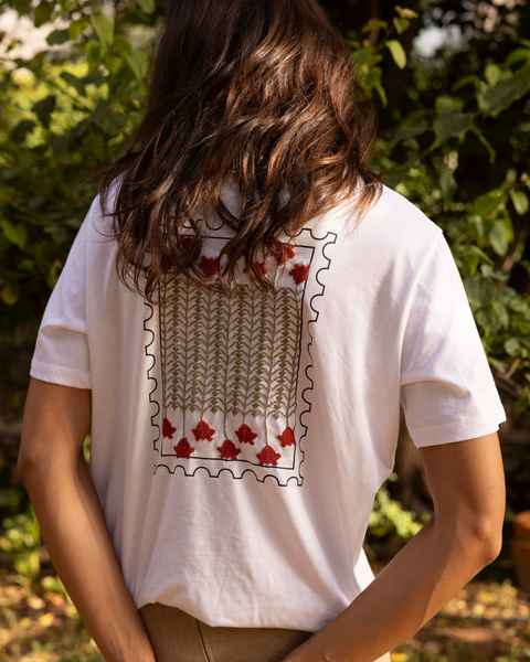 The Rose T-shirt | تي شيرت الوردة