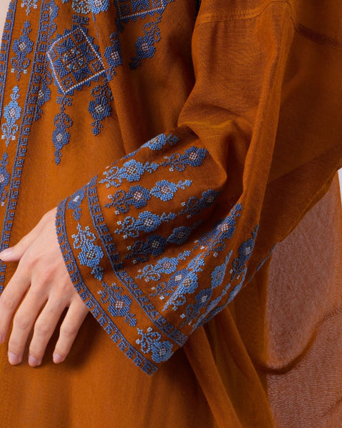 Najaf Blend Abaya-Qamar Wa Qalayed Beersheba |  قمر و قلايد بئر السبع