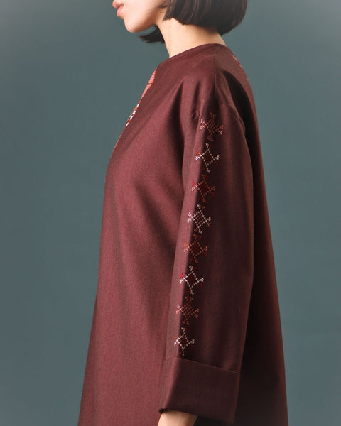 Collarless Abaya from Al Khalil | الخليل
