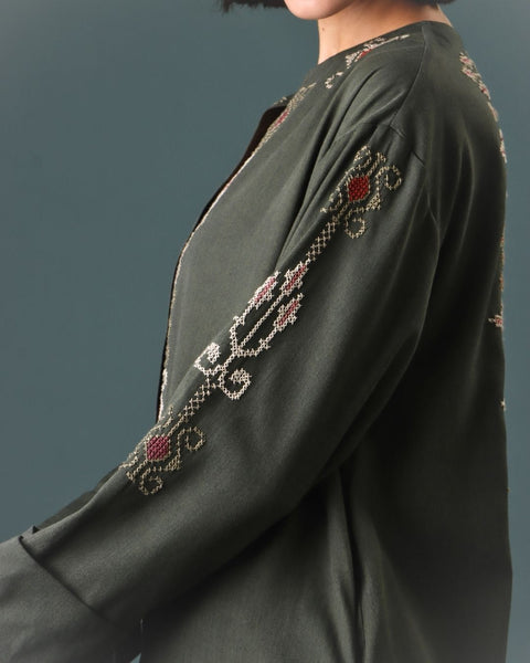 Collarless Abaya from Ramallah | رام الله